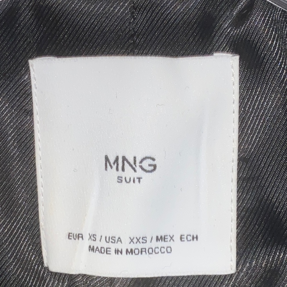 NWOT Mango Wool Puffed Shoulder Structured Coat - Picture 10 of 10